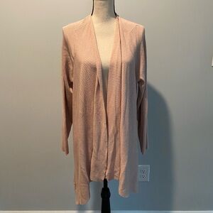 41 Hawthorn Blush Cardigan Open Front Waterfall NWT Women’s size 2X Ribbed